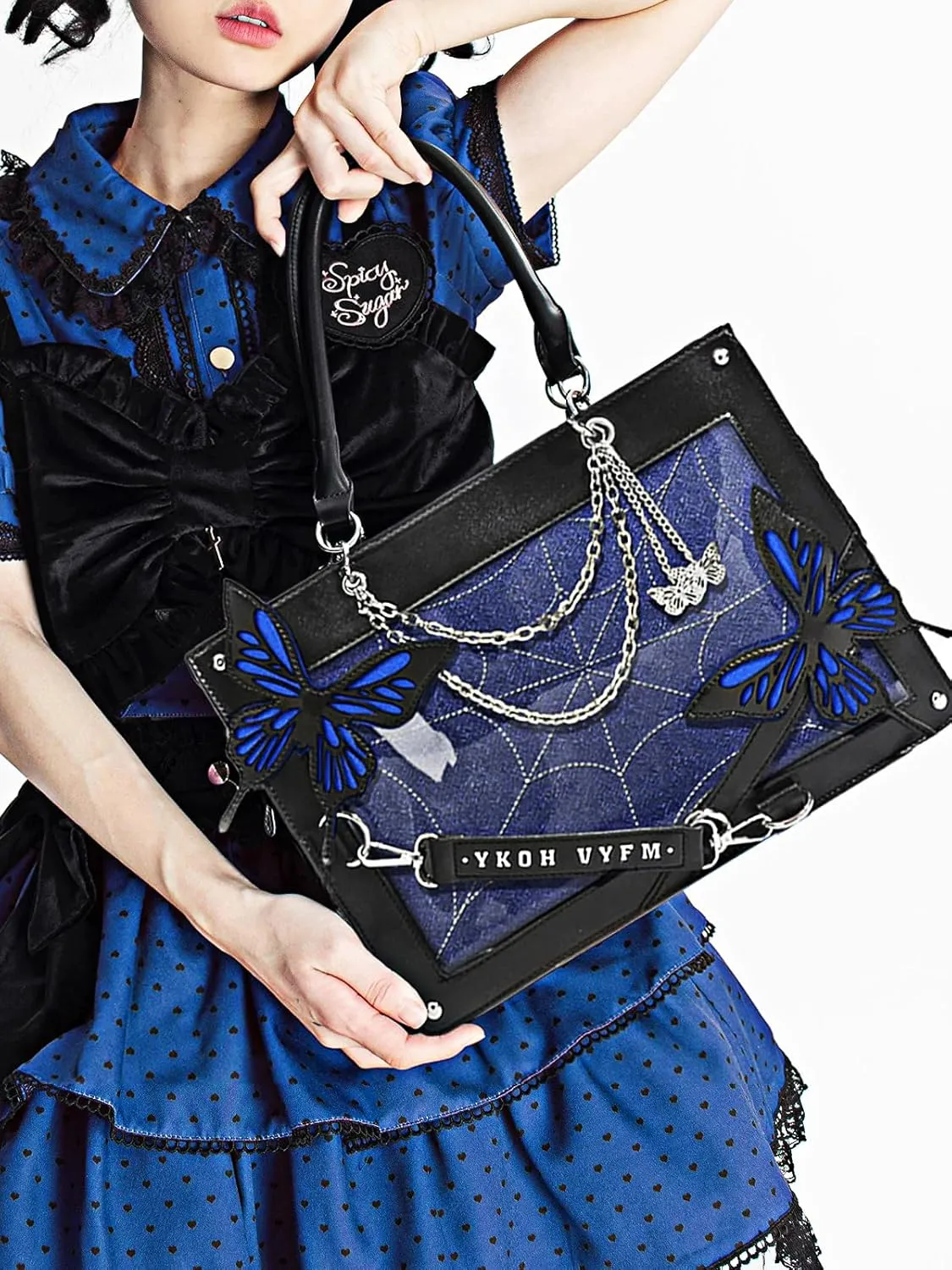 ita bag Butterfly ita crossbody bag pin display shoulder bag with anime aaccessories handbag
