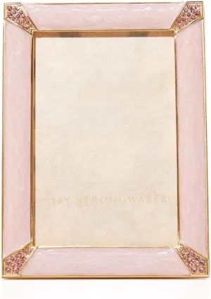 Jay Strongwater 4 x 6 Lavinia Frame - Pale Pink - SPF5915-206