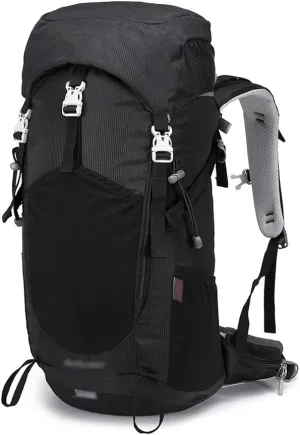 JSEIAJB 40L Camping Backpack Outdoor Climbing Bag Large Capacity Waterproof Mountaineering Hiking Trekking Sports Backpack