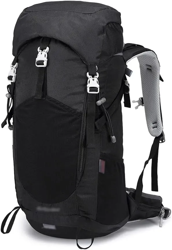 JSEIAJB 40L Camping Backpack Outdoor Climbing Bag Large Capacity Waterproof Mountaineering Hiking Trekking Sports Backpack