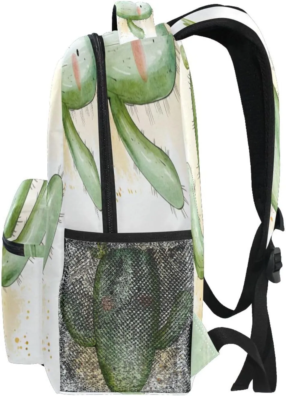 JSTEL Kid Cactus Backpack,Elementary School Backpack Cactus Kid Bookbag for Boy Girl Ages 5 to 13,01