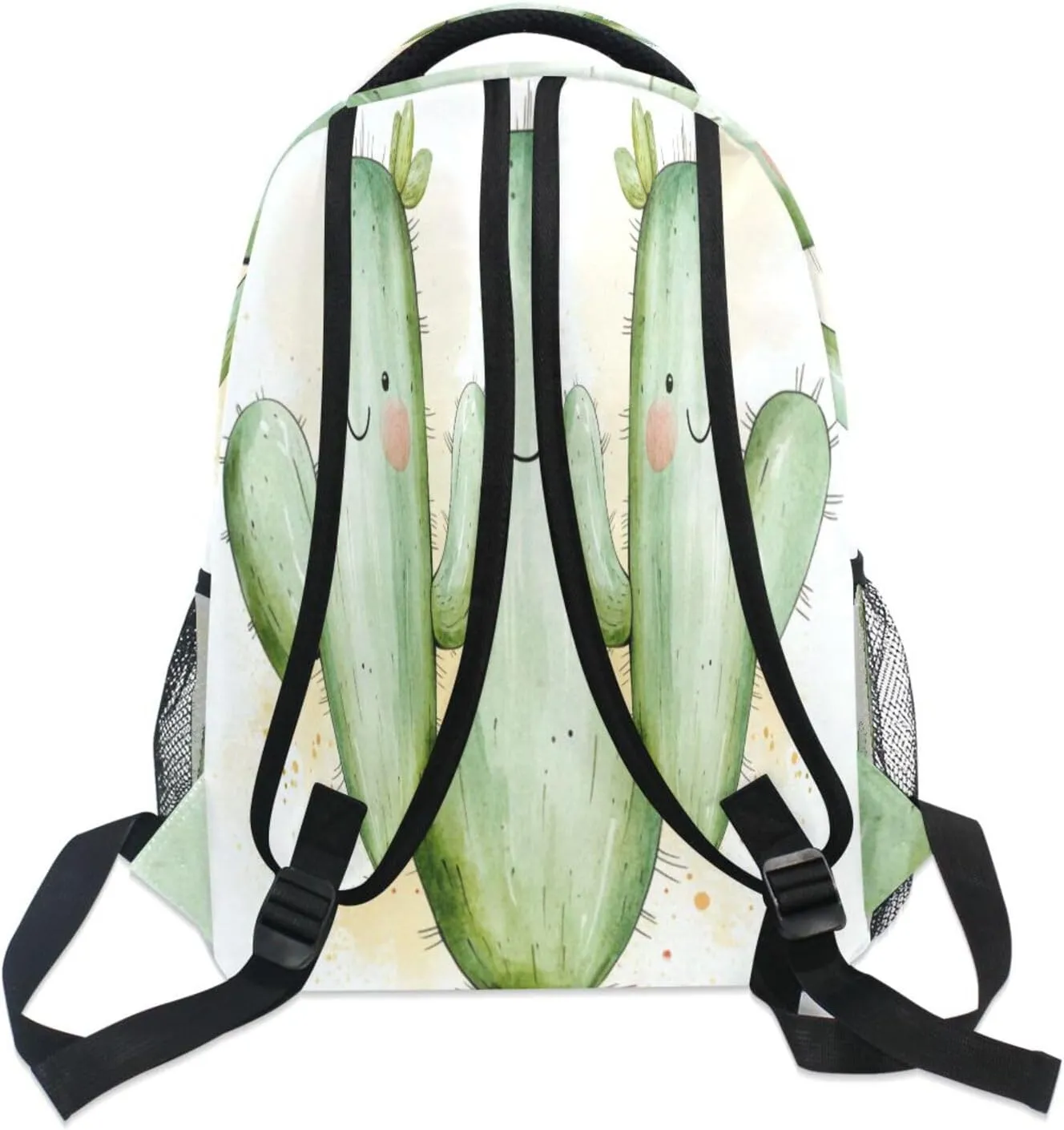 JSTEL Kid Cactus Backpack,Elementary School Backpack Cactus Kid Bookbag for Boy Girl Ages 5 to 13,01