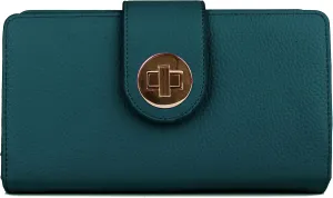 Julia Buxton Vegan Leather Super Wallet In A Gift Box