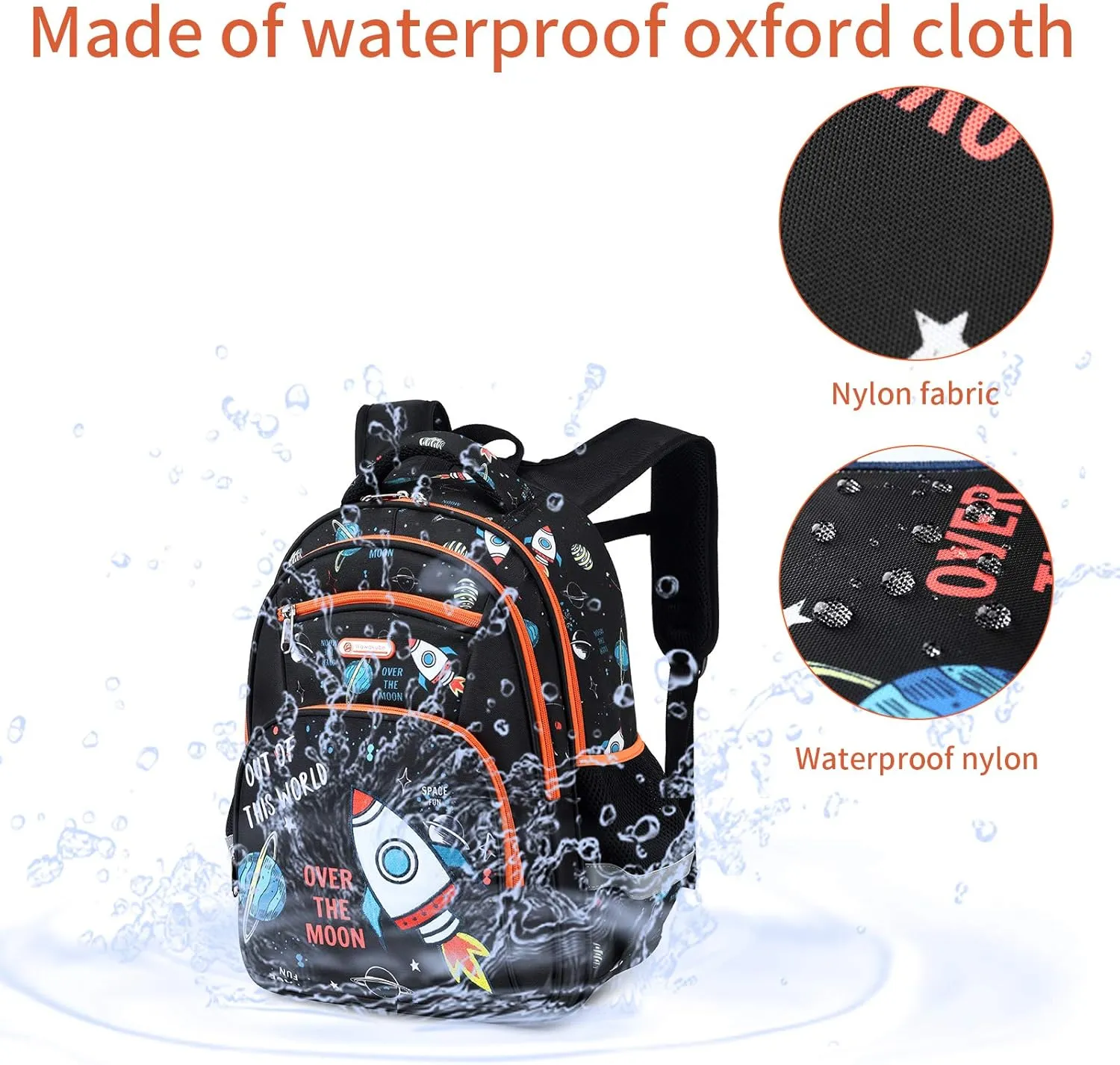 Kids Backpack for Girls Preschool Elementary Kindergarten School Bag 15.6″ Multifunctional Cute Large Capacity
