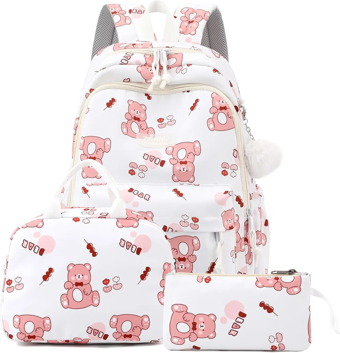 Kids Girls Backpack with Lunch Box Backpack for School Girls Backpack Lunch Box Combo