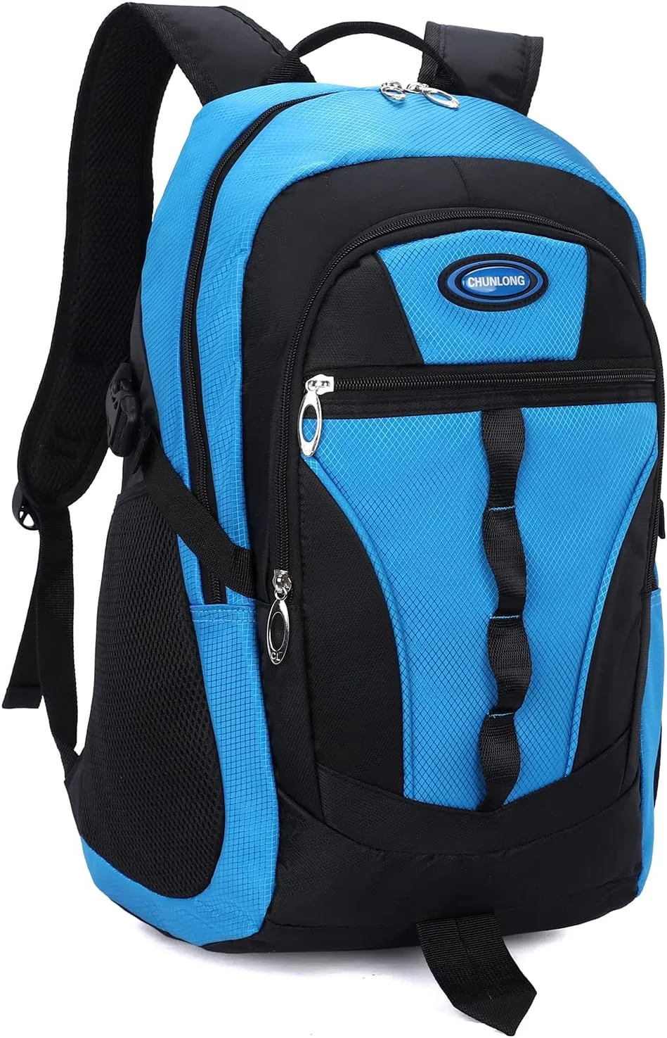 Kids School Backpack For Boy And Girl,Large Capacity High Middle Elementary Primary Students Teens Sports Bookbag (Light Blue)