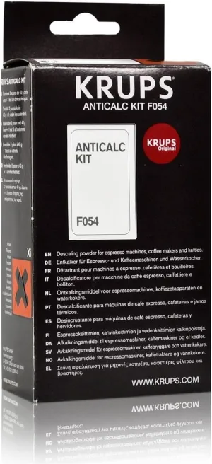 Krups Descaling Anti-Calc Powder (2x40g) For Espresso, Dolce Gusto, Coffee Makers