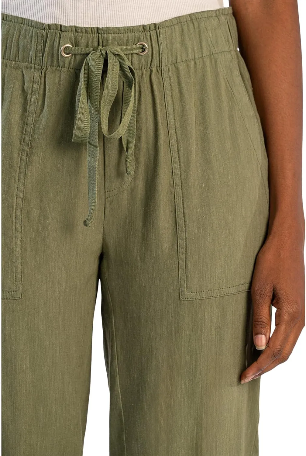 KUT from the Kloth Women's Rosalie-Drawstring Pants with Porkchop Pockets