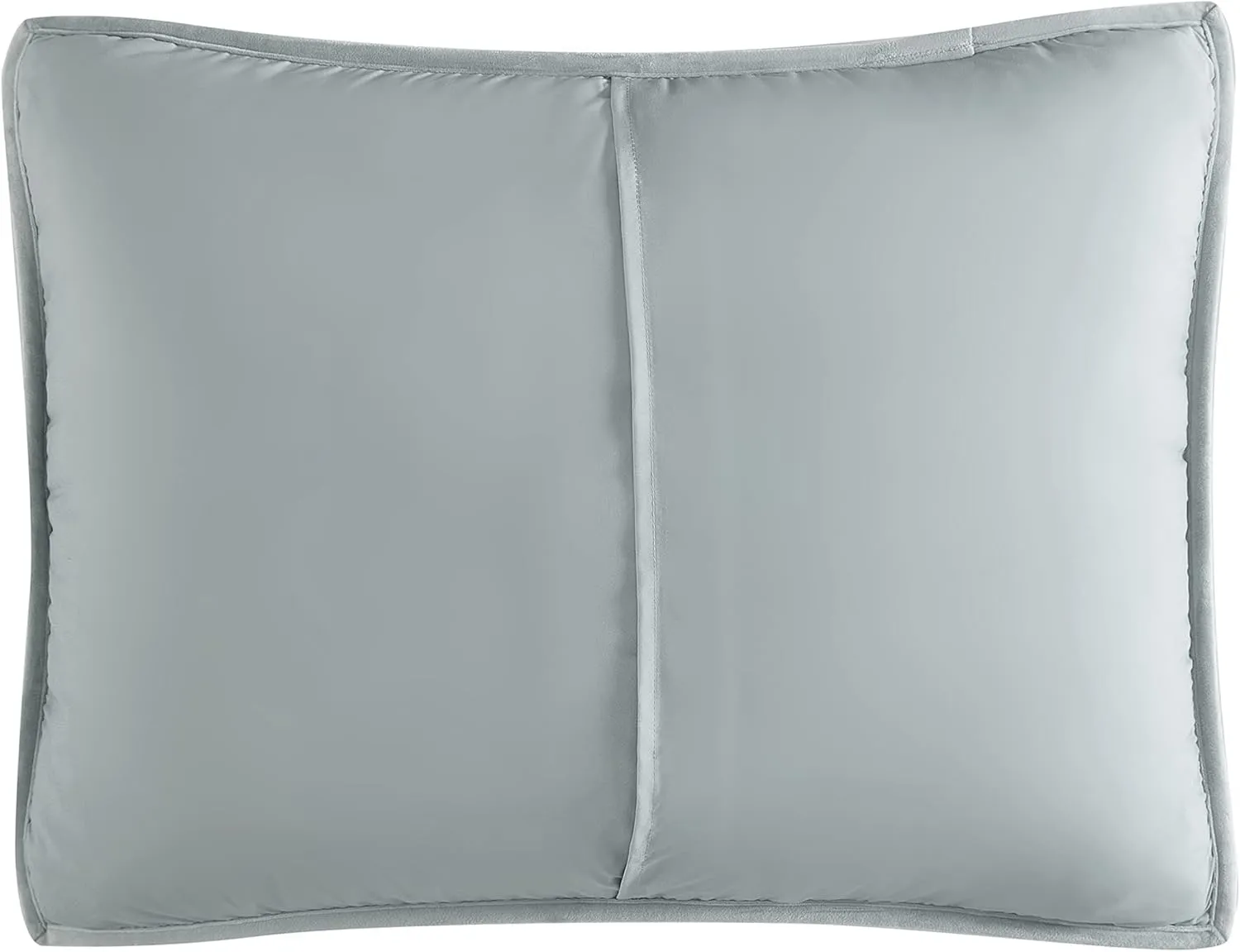 Laura Ashley - Twin Quilt Set, Solid Velvet Reversible Bedding, All Season Home Decor with Sham & Bonus Pillow Cover (Diamond Stitch Sage Green, Twin)
