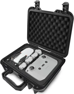Lekufee Portable Travel Waterproof Hard Case for DJI Mini 4K/2 SE/2 and Other Accessories(CASE ONLY)
