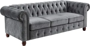 Lexicon Boswell Living Room Sofa, Dark Gray