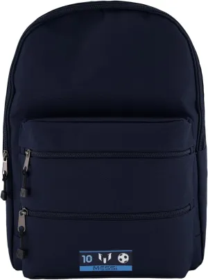 Lifestyle Backpack, Bookbag with Pockets & Adjustable Straps, Dark Blue, One Size