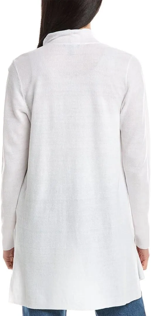Linen-Blend Cardigan