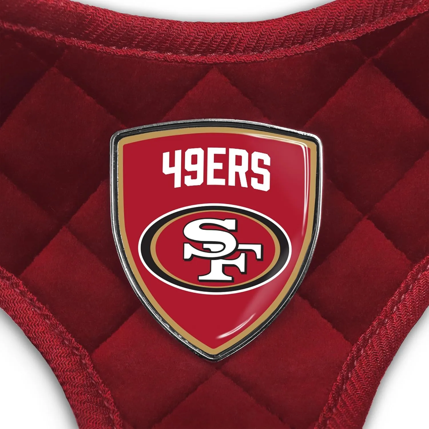 Littlearth NFL Unisex-Adult NFL Velvet Pet Harness