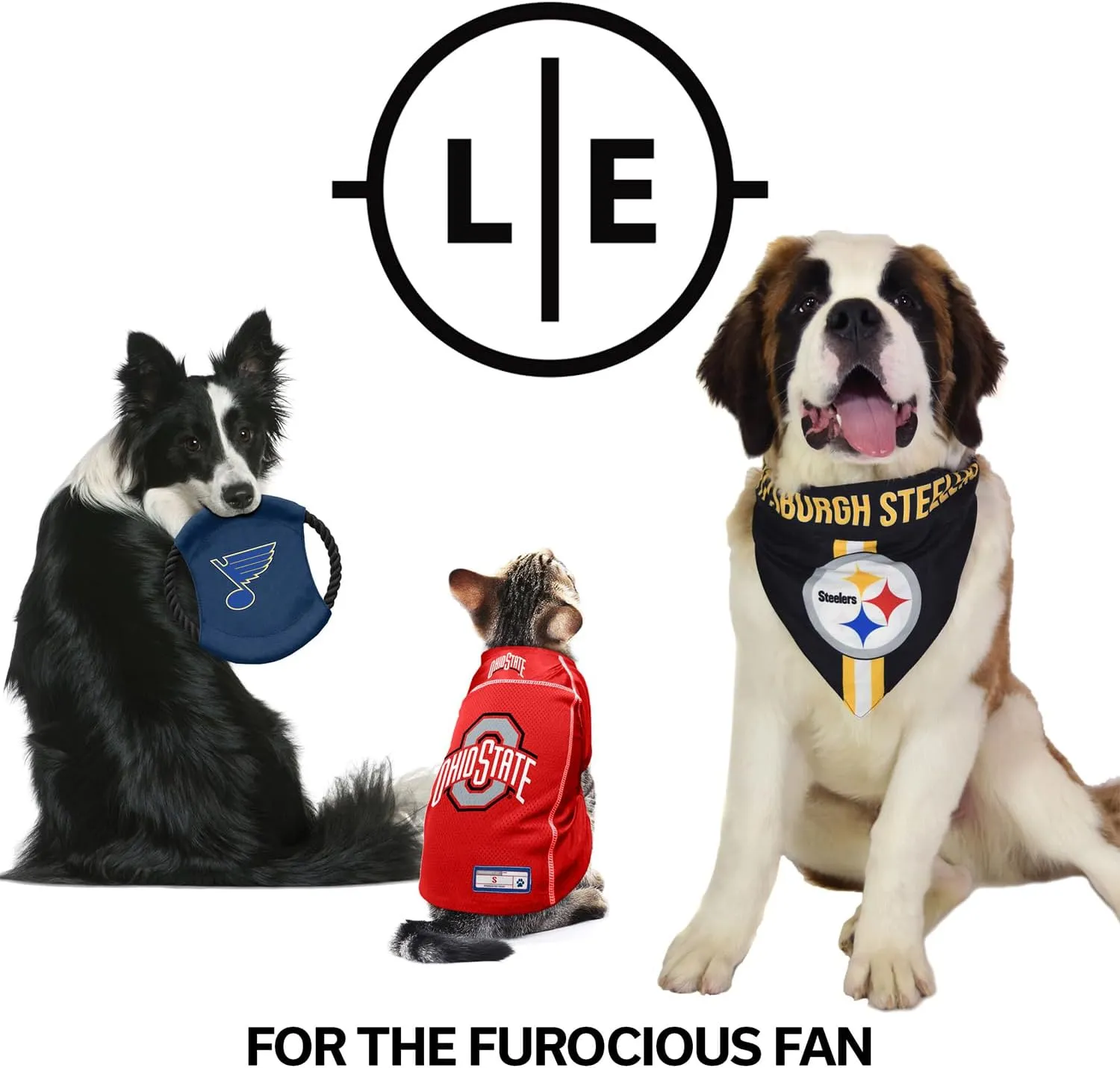 Littlearth NFL Unisex-Adult NFL Velvet Pet Harness