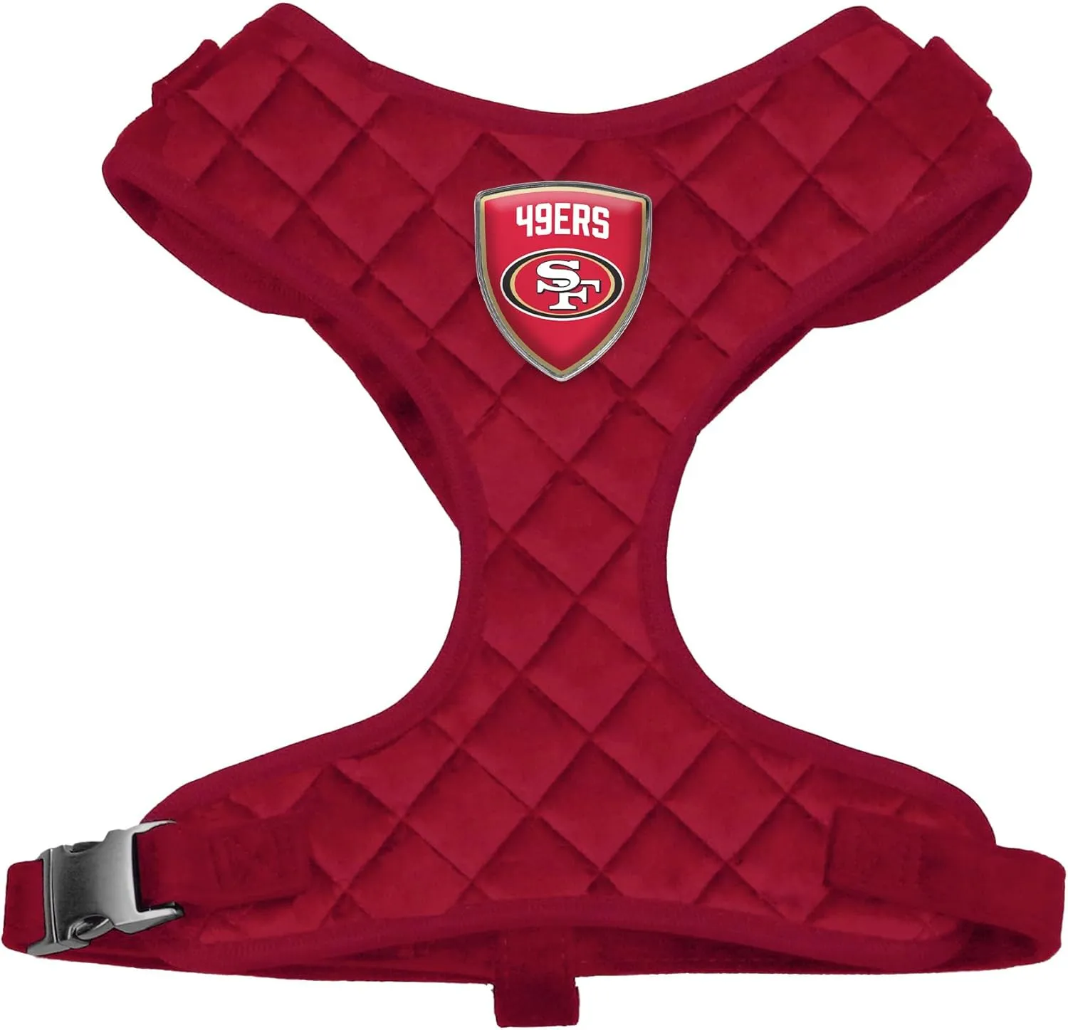Littlearth NFL Unisex-Adult NFL Velvet Pet Harness