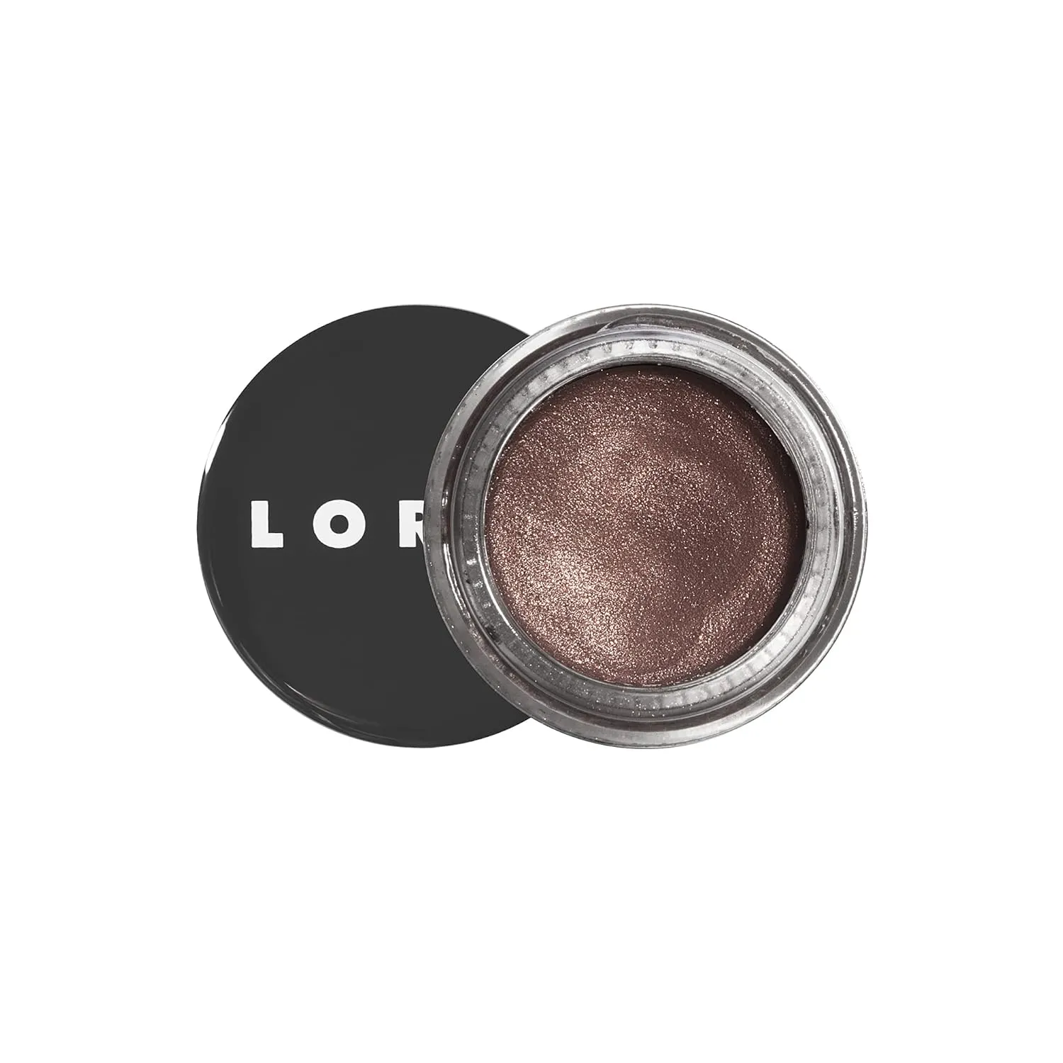 LORAC Lux Diamond Crème Eye Shadow | Metallic Shimmer Eyeshadow Powder | Velvet Brown