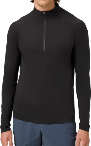 lululemon Mens Metal Vent Tech 1/2 Zip Long Sleeve Shirt