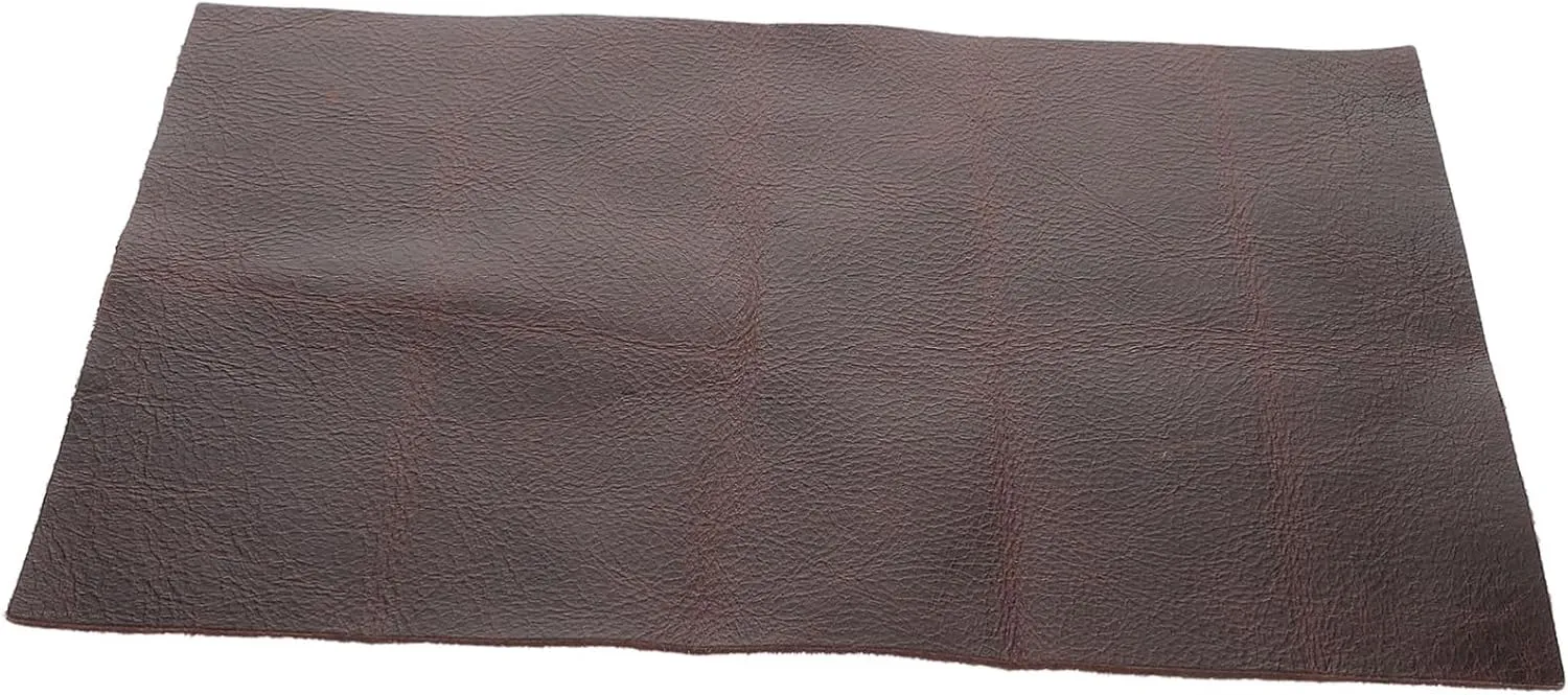 Lurrose Crafting Leather for Sewing Genuine Cowhide Sheets DIY Tooling Wallet Jewelry Making