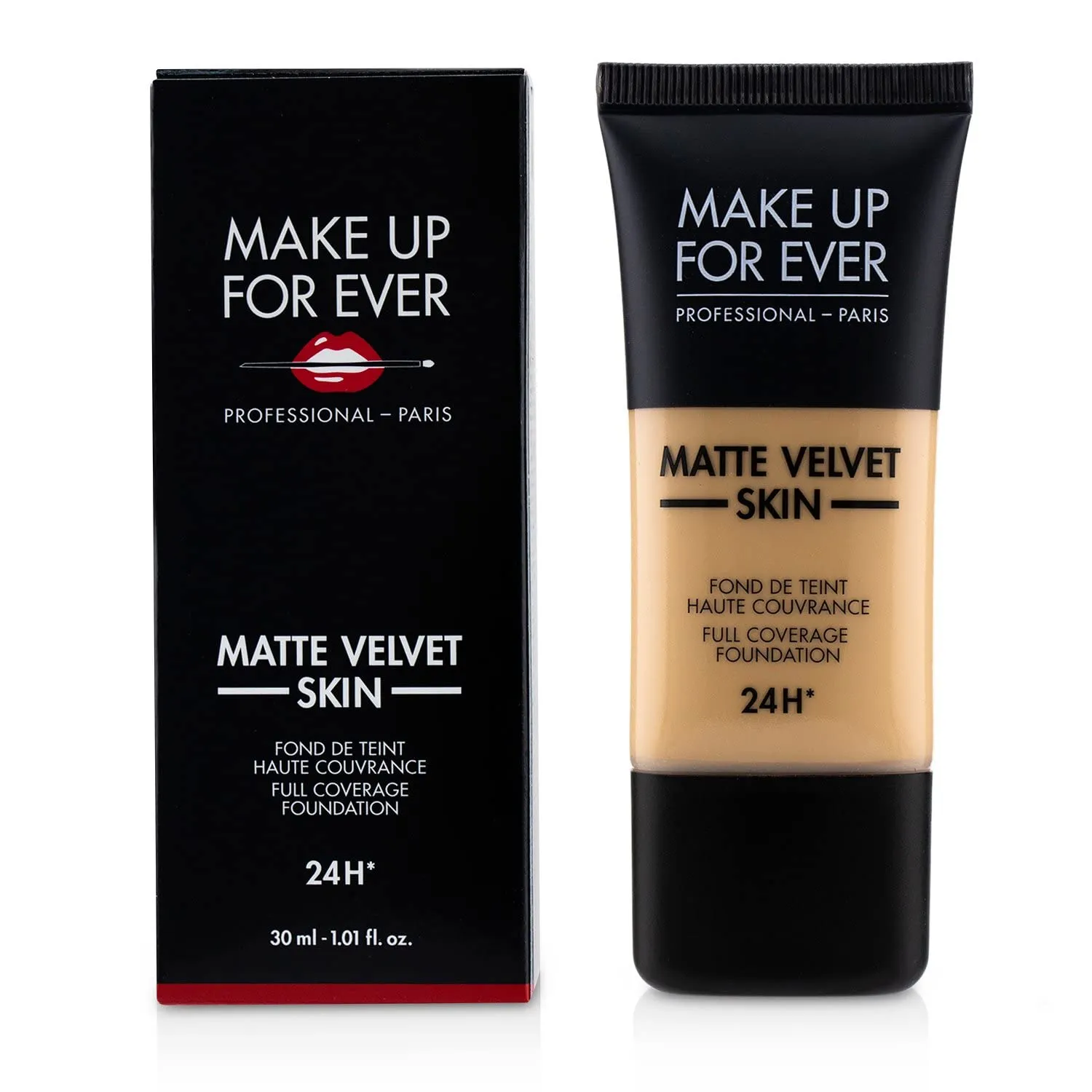 MAKE UP FOR EVER Matte Velvet Skin Full Coverage Foundation Y305 Soft Beige