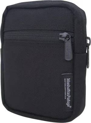 Manhattan Portage Trek Zipper Pouch - Stylish And Functional Travel Organizer 1000D Cordura And Water Resistant (Black)
