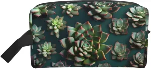 Many succulents Storage Bags - Travel Toiletry and Makeup Bags, Unisex, Daily Use, Small Items Storage