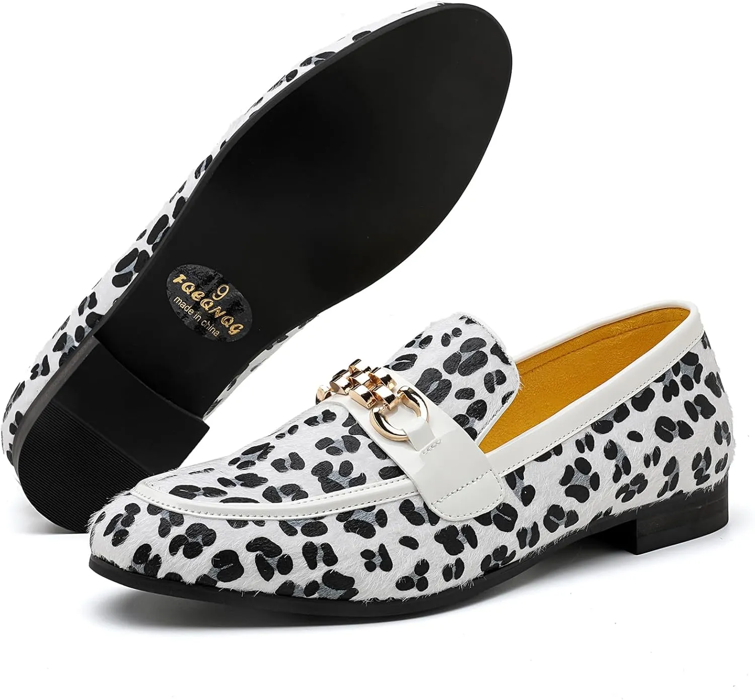 Men's Fashion Formal Velvet Loafers and Wedding Dress Shoes for Men, Penny Slip-On Smoking Luxury Men Casual Shoes