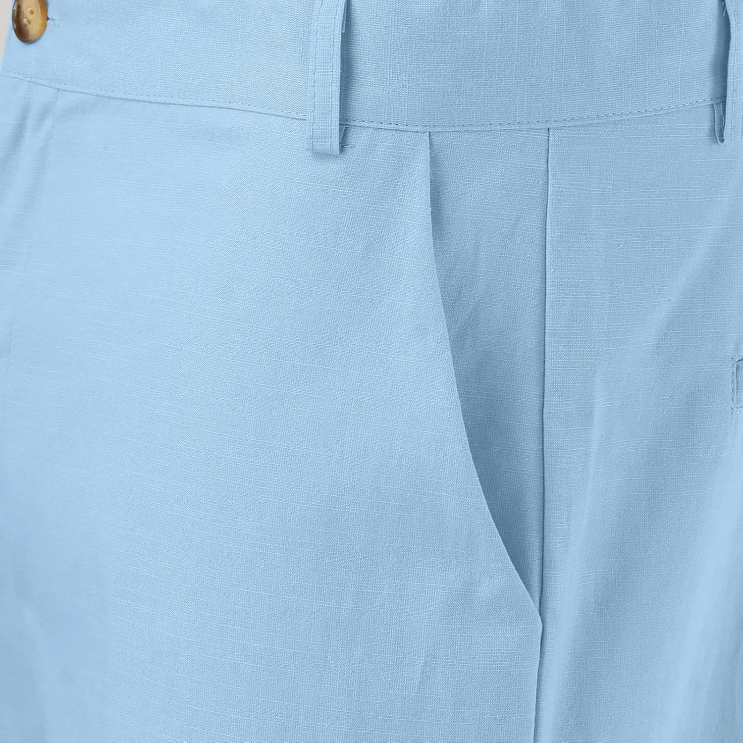 Men's Linen Pants Loose Fit Casual Summer Office Business Dress Pant Lightweight Baggy Beach Plain Vacation Trousers