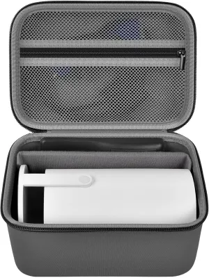 Mini Projector Case Compatible with Magcubic for Alwtniet for Limimart for Aubor for HIPPUS Portable Projector 4K 1080P Support, Storage Holder Organizer for accessories (Box Only) -Dark Grey