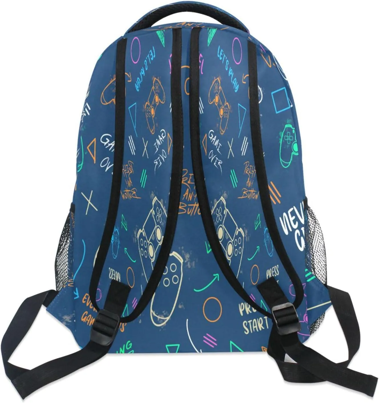 MNSRUU Toddler Backpack for Boys Girls Ages 5-13 Child Backpack Video Game Controller School Bag