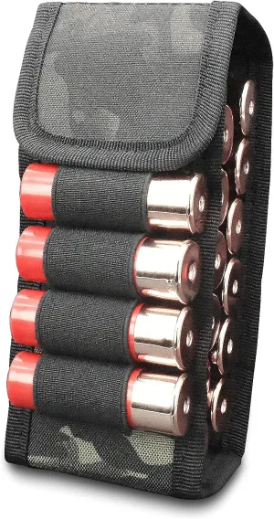 MOLLE Bullets Bag 16 Rounds Shotshell Nylon Accessory Bag for Belt Waistband Magazine
