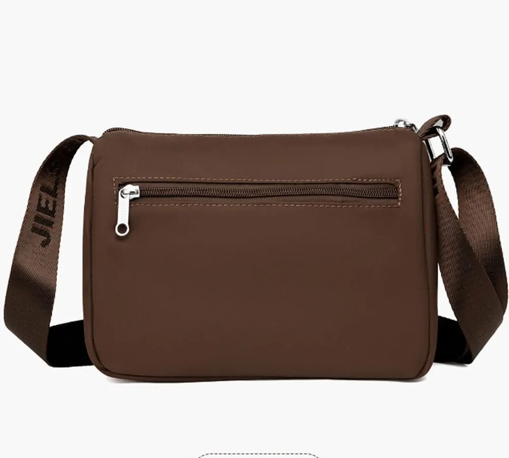 Molodo Women'Bag Versatile Nylon Crossbody Bag Large Capacity Multi-pocket Shoulder Bag Ladies Commuting Bag Travel Bag