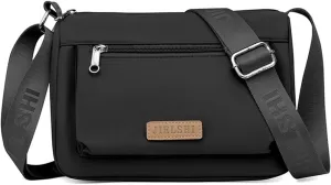 Molodo Women'Bag Versatile Nylon Crossbody Bag Large Capacity Multi-pocket Shoulder Bag Ladies Commuting Bag Travel Bag