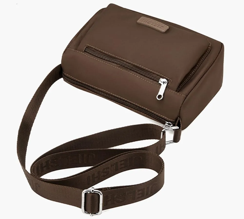 Molodo Women'Bag Versatile Nylon Crossbody Bag Large Capacity Multi-pocket Shoulder Bag Ladies Commuting Bag Travel Bag