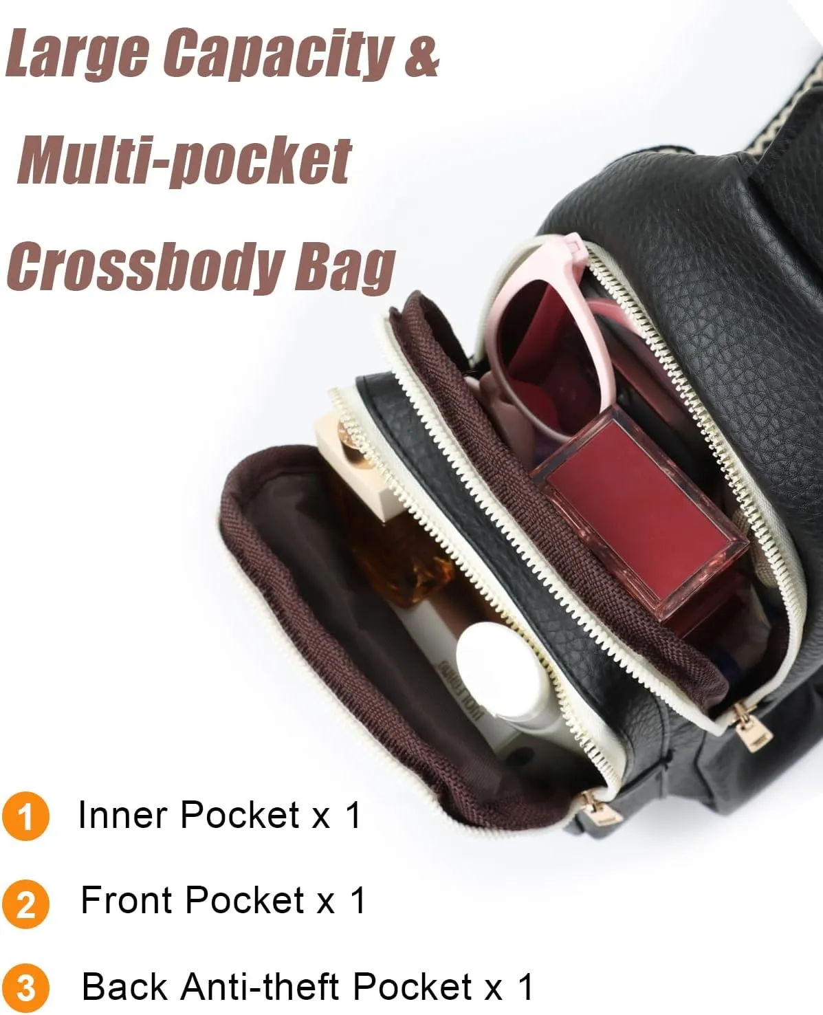 Mothers Day Gifts for Wife Mom Crossbody Bag Cute Mom Gift Ideas from Daughter Son Husband Anniversy Birthday Gifts for Women Small Sling Bags Fanny Pack
