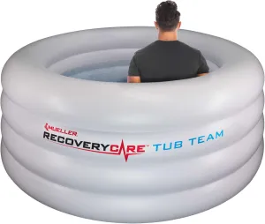MUELLER RecoveryCare Tub, Inflatable Ice Tub, Cold Therapy
