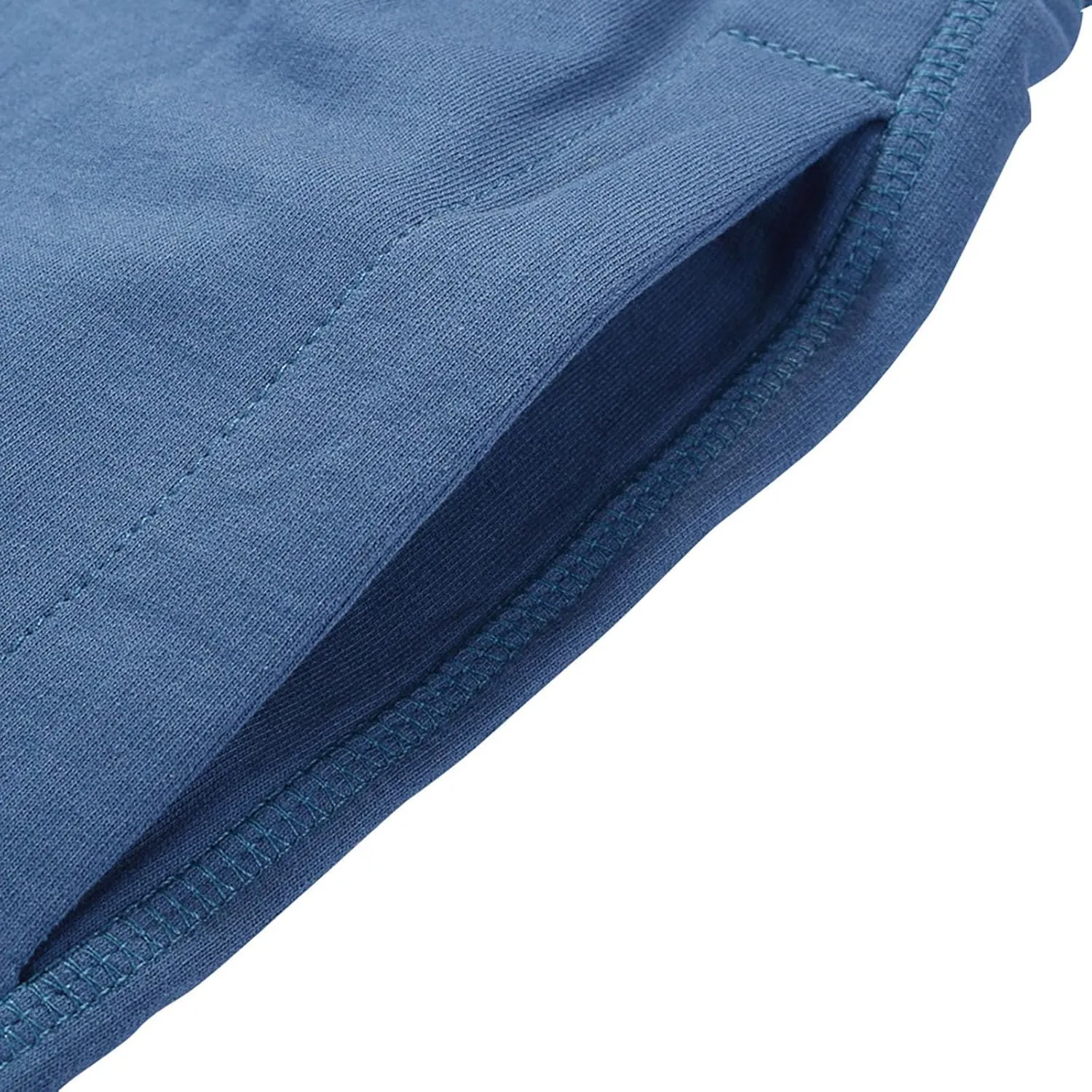 Muscularfit Mens Shorts Casual Stretch Cotton Drawstring Shorts Loose Fit Zipper Pockets Athletic Shorts Summer Beach Shorts