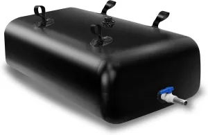 MXQMKL 1000 L/264 gal Water Bladder Storage Containers, Foldable Portable Water Tank Large Capacity Soft Water Bag, Drought Resistance, Fire Prevention, Emergency Water
