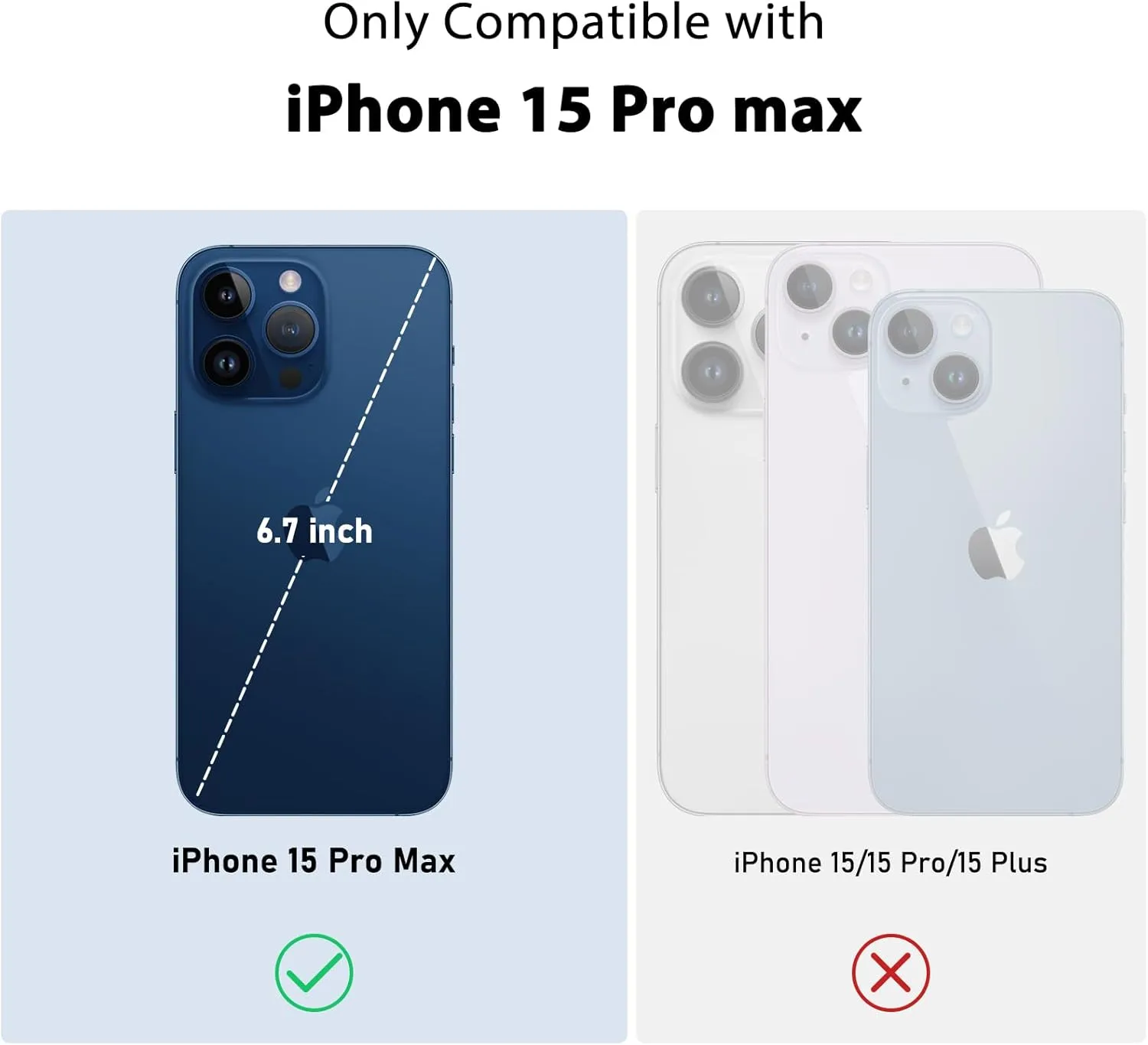Nillkin Magnetic Case for iPhone 15 Pro Max Case, Compatible with MagSafe, Sliding Camera Cover, LensWing Magnetic Protective Phone Case for iPhone 15 Pro Max, Blue