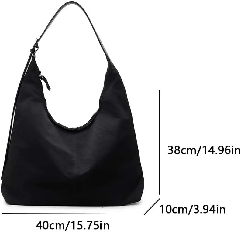 Nylon Handbag Large Capacity Crossbody Bag Travel Purse for Women Travel Sport