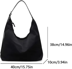 Nylon Handbag Large Capacity Crossbody Bag Travel Purse for Women Travel Sport