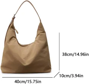 Nylon Handbag Large Capacity Crossbody Bag Travel Purse for Women Travel Sport