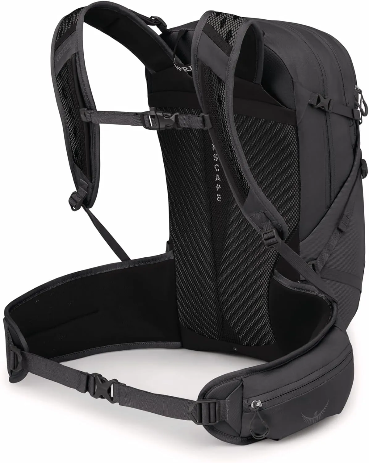 Osprey Sportlite 25L Unisex Hiking Backpack, Dark Charcoal Grey, M/L, Extended Fit