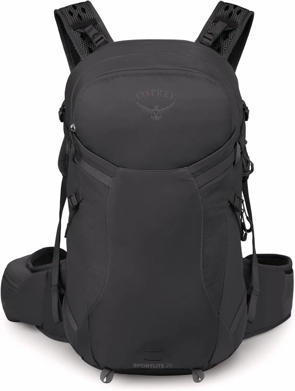 Osprey Sportlite 25L Unisex Hiking Backpack, Dark Charcoal Grey, M/L, Extended Fit