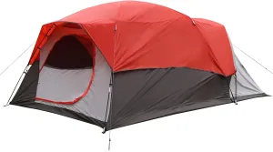 Outdoor Portable Cabin Camping Tent Double Layer for Family 5-6 Person