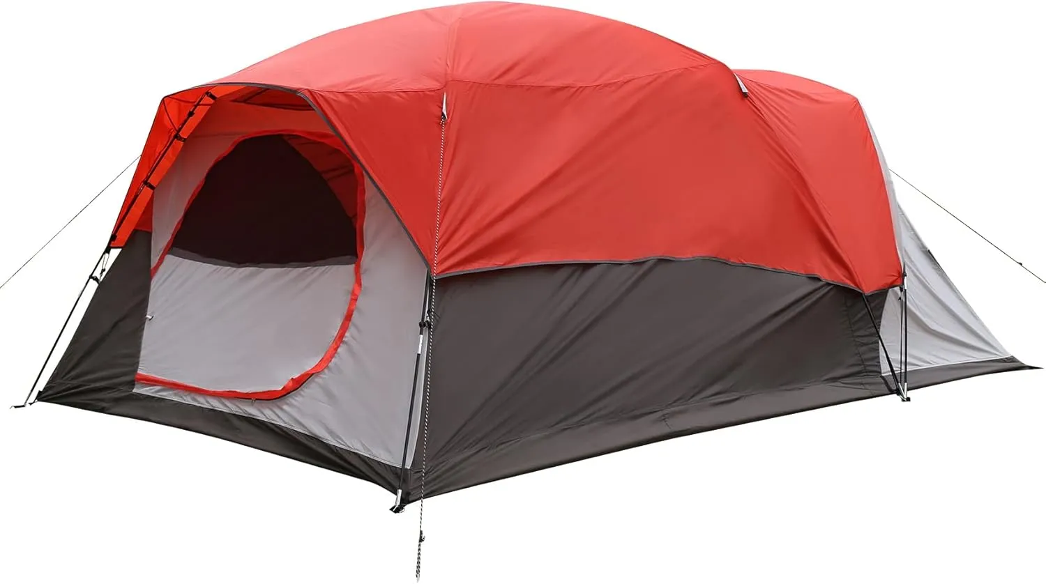 Outdoor Portable Cabin Camping Tent Double Layer for Family 5-6 Person