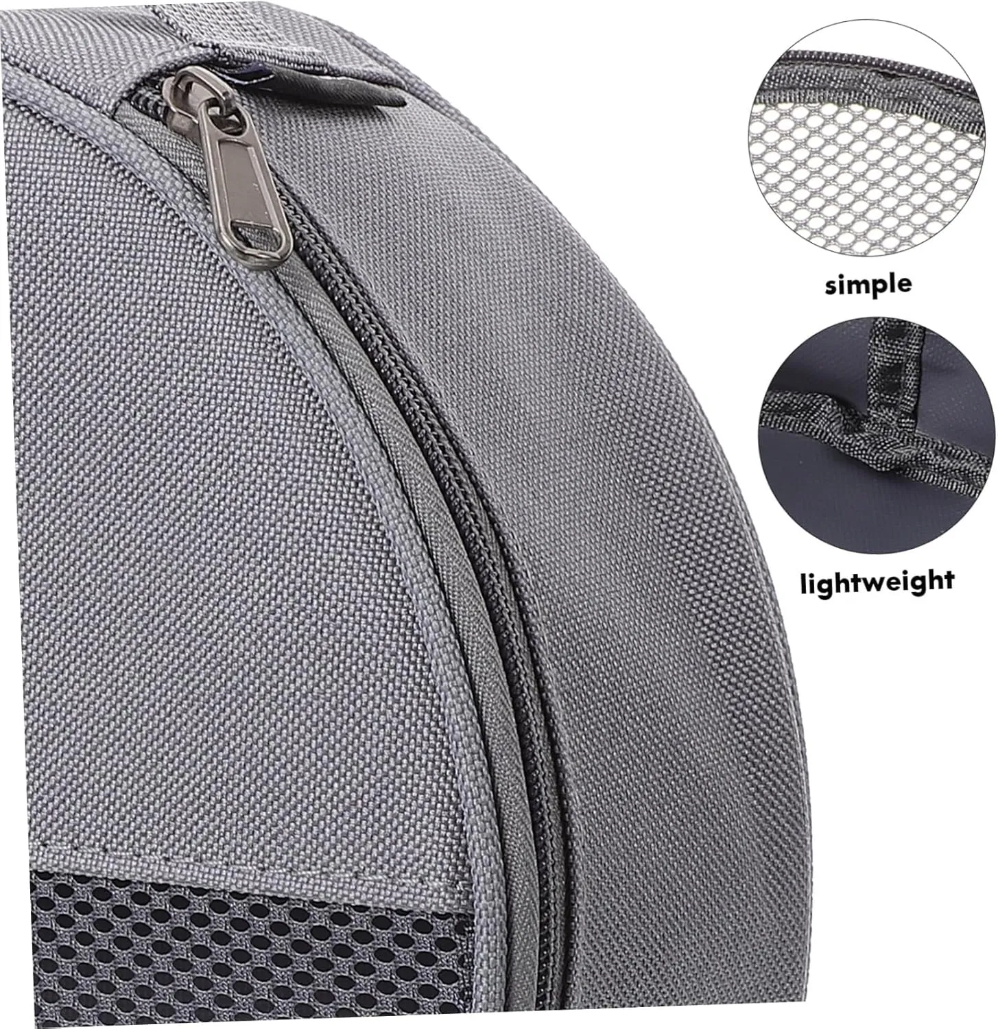 Outdoor Tableware Bag Canvas Bag Round Dish Container Bag for Plate Tableware Pouch Camping Supplies