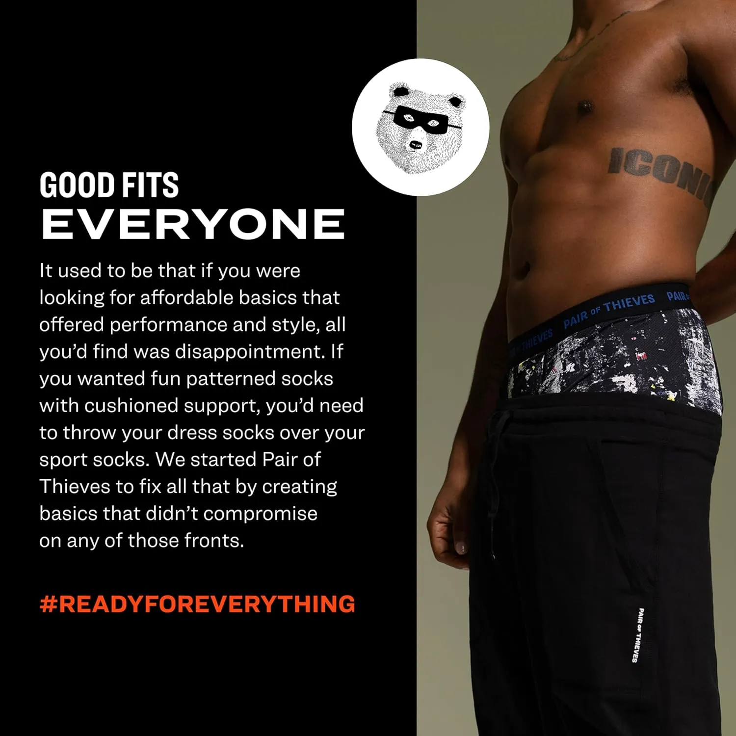 Pair of Thieves Men's RFE Tapered Lounge Pants - Super Soft, Stretchy Joggers with Pockets