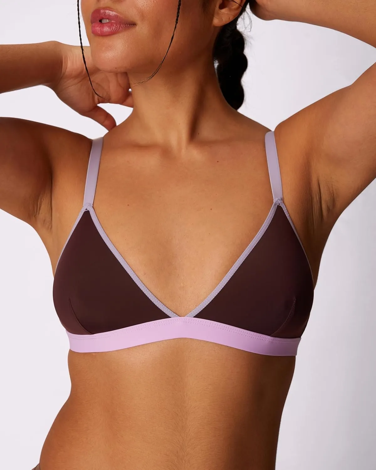 Parade womens Re:play Dream Fit Triangle Bralette: Available in Multi Packs
