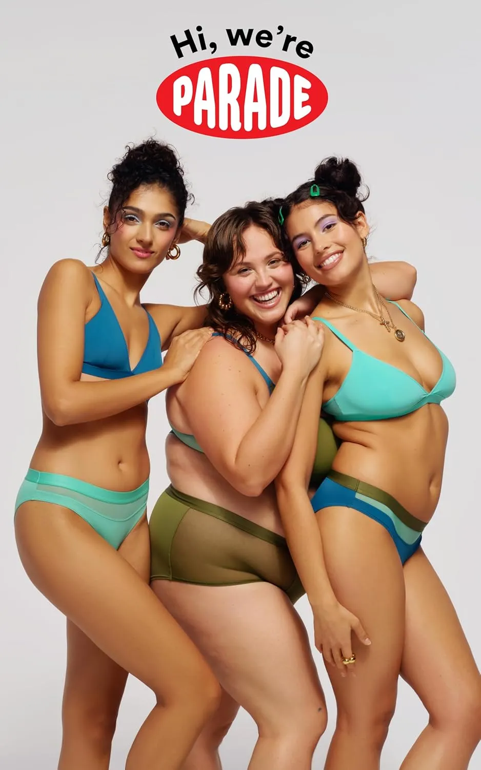Parade Women's Re:Play Scoop Bralette: Available in Multi Packs